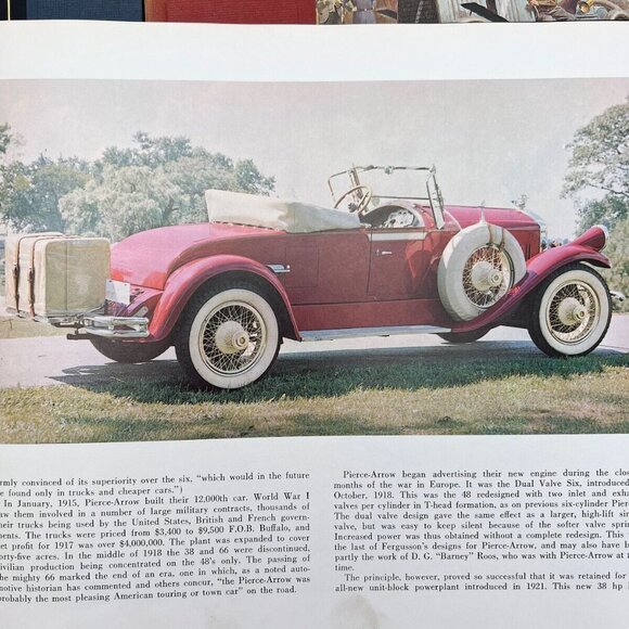 Vtg Automobile Quarterly Vol. 6 Issues 1-4 Complete Book Set w Poster Inserts - Picture 8 of 12
